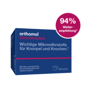Verpackung von Orthomol chondroplus: Nährstoffe für Knorpel und Knochen