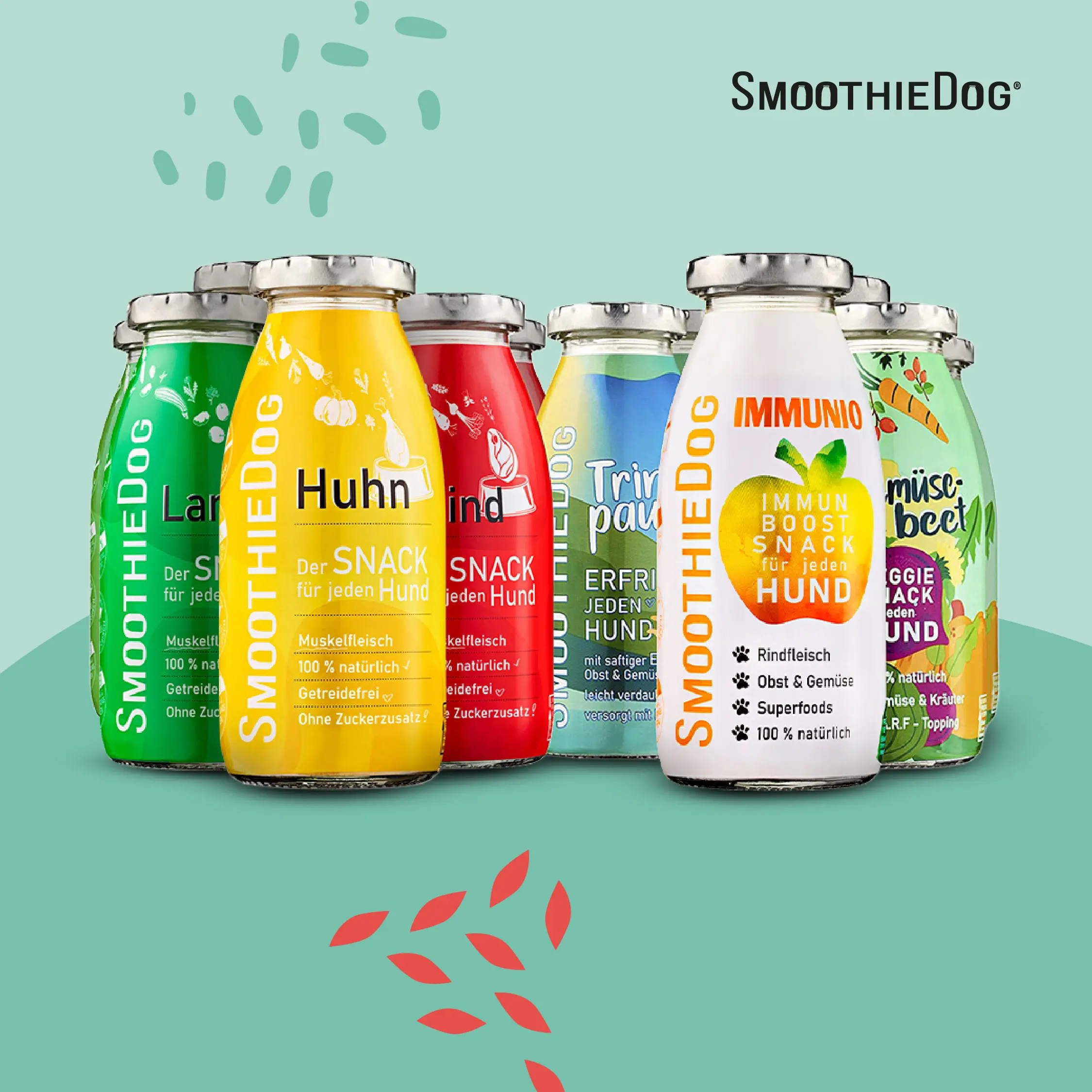 SmoothieDog Gewinnspielwoche Tag 1: 12er Hundesmoothie Mix Paket