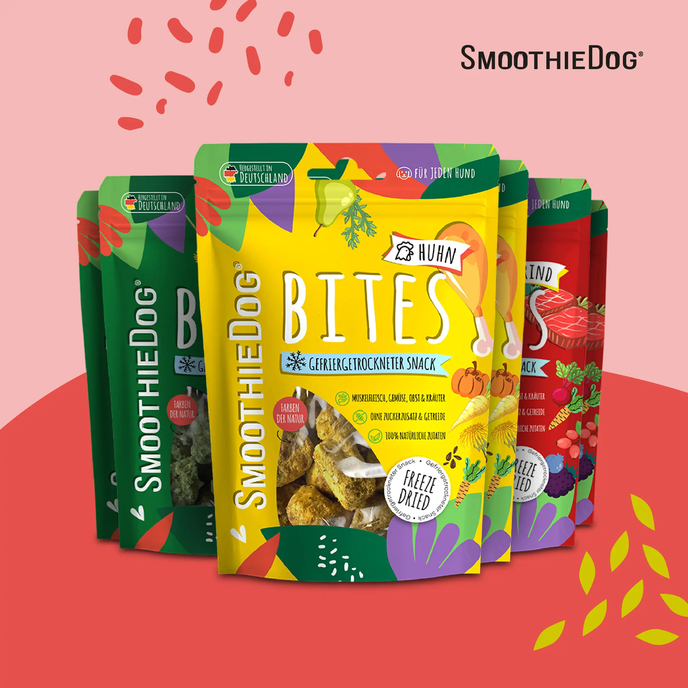 SmoothieDog Gewinnspielwoche Tag 2: 6er SmoothieDog Bites Klassik Paket