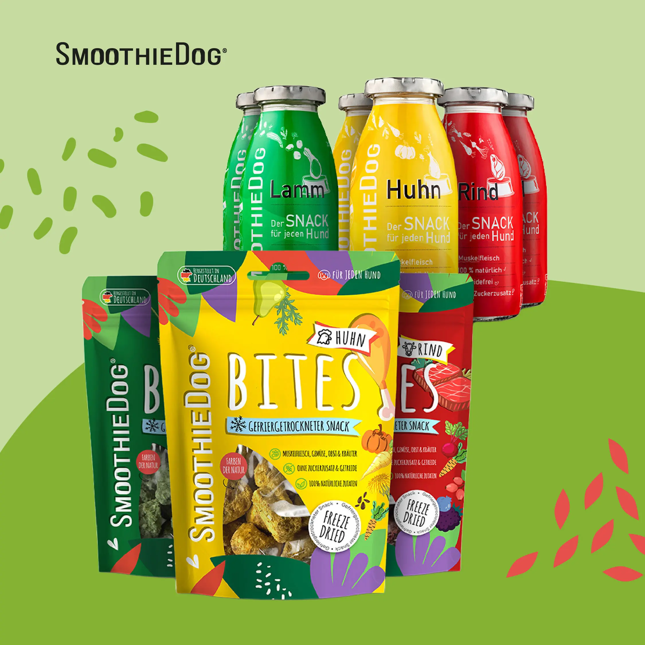 SmoothieDog Gewinnspielwoche Tag 5: SmoothieDog Hundesmoothie und Bites Klassik Bundle