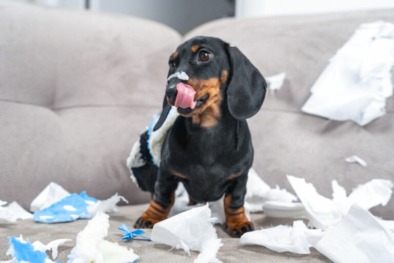 Hund zerstört alles – Was tun bei Zerstörungswut beim Hund?